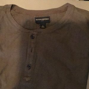 Banana Republic Henley Long Sleeve